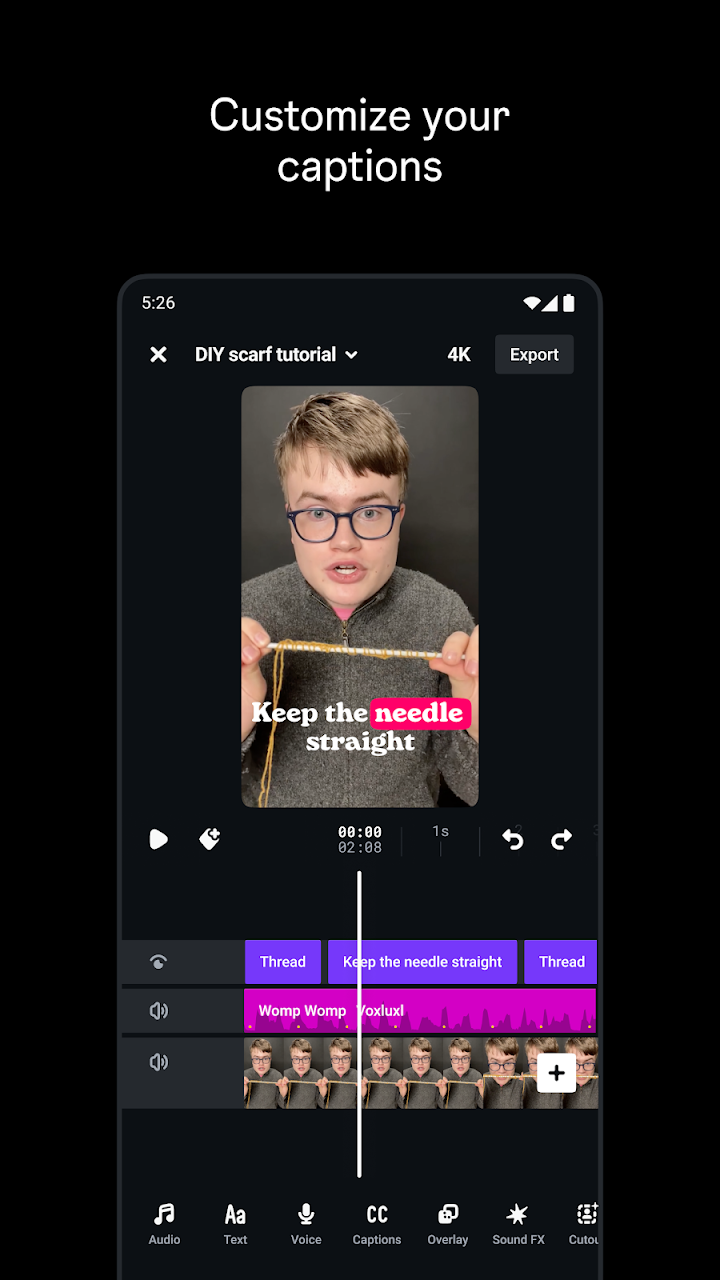Edits: Video Editor screenshot