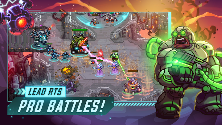 Iron Marines Offline Strategy screenshot