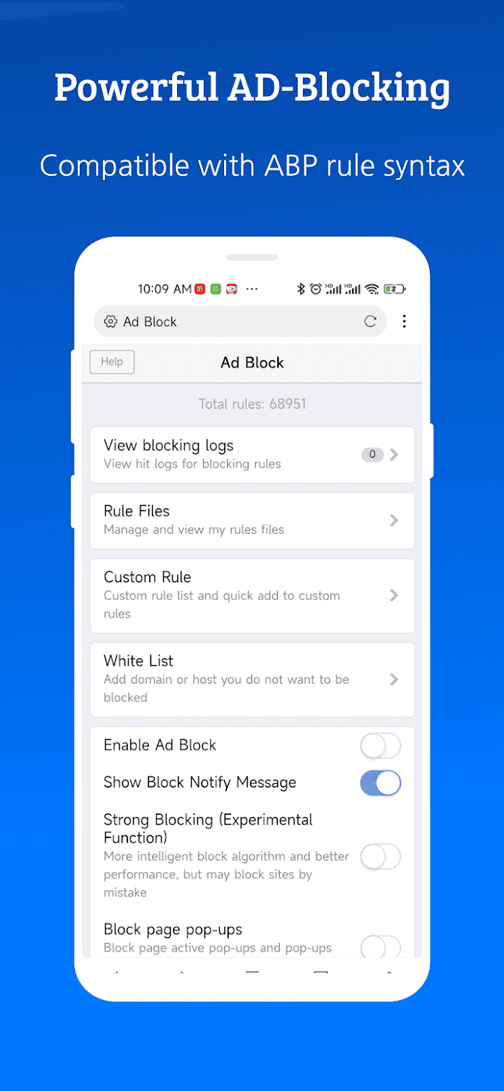 X Browser -Light & Super fast screenshot