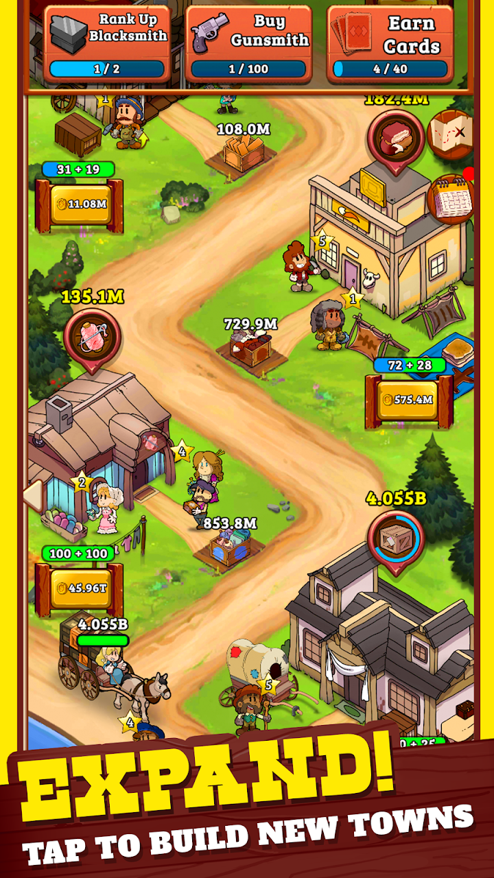 Idle Frontier: Tap Town Tycoon screenshot