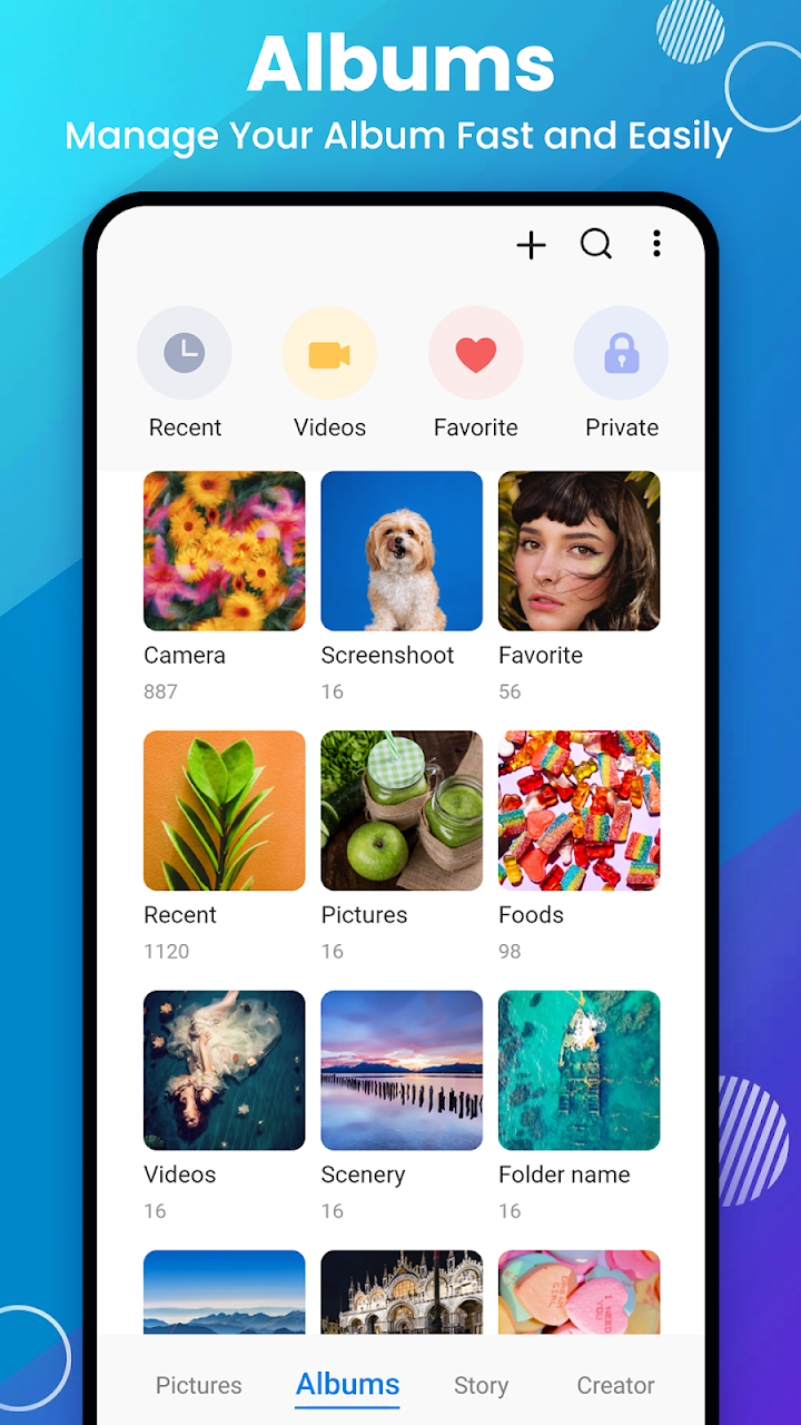 Gallery- Photo Gallery & Album screenshot