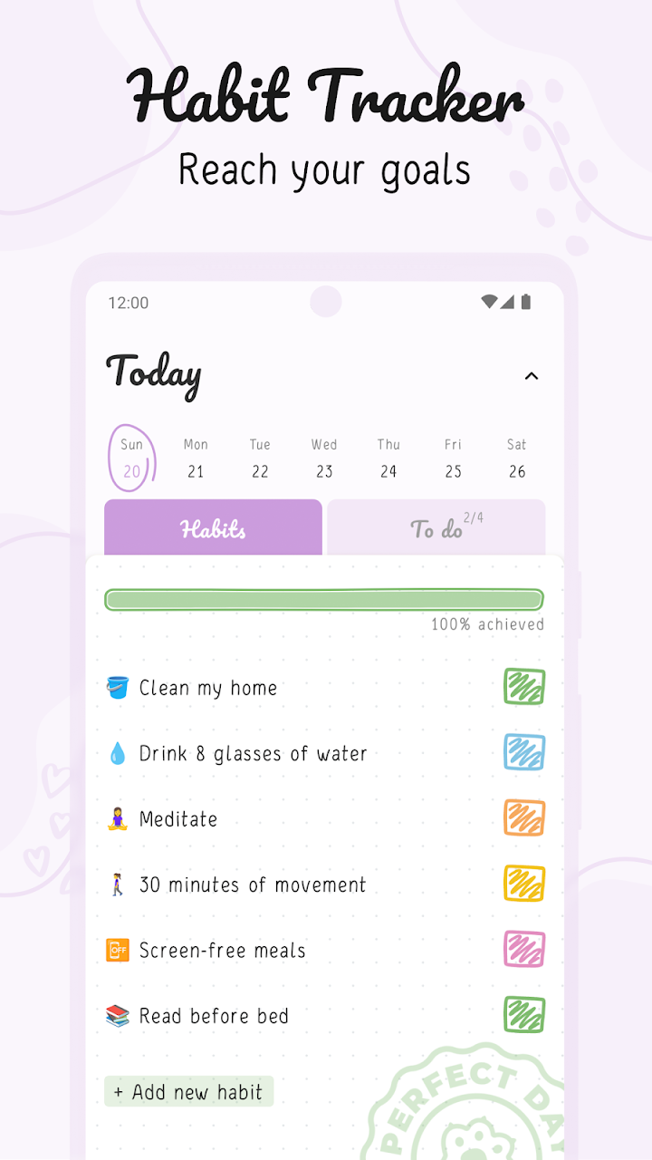 Hizo: Habit Tracker & Todo screenshot