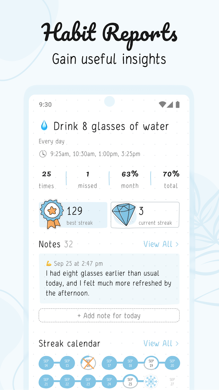 Hizo: Habit Tracker & Todo screenshot