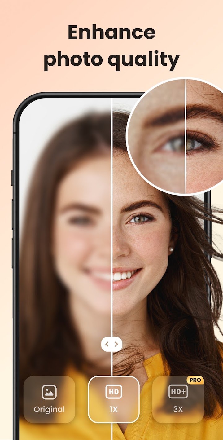 UpFoto - AI Photo Enhancer screenshot