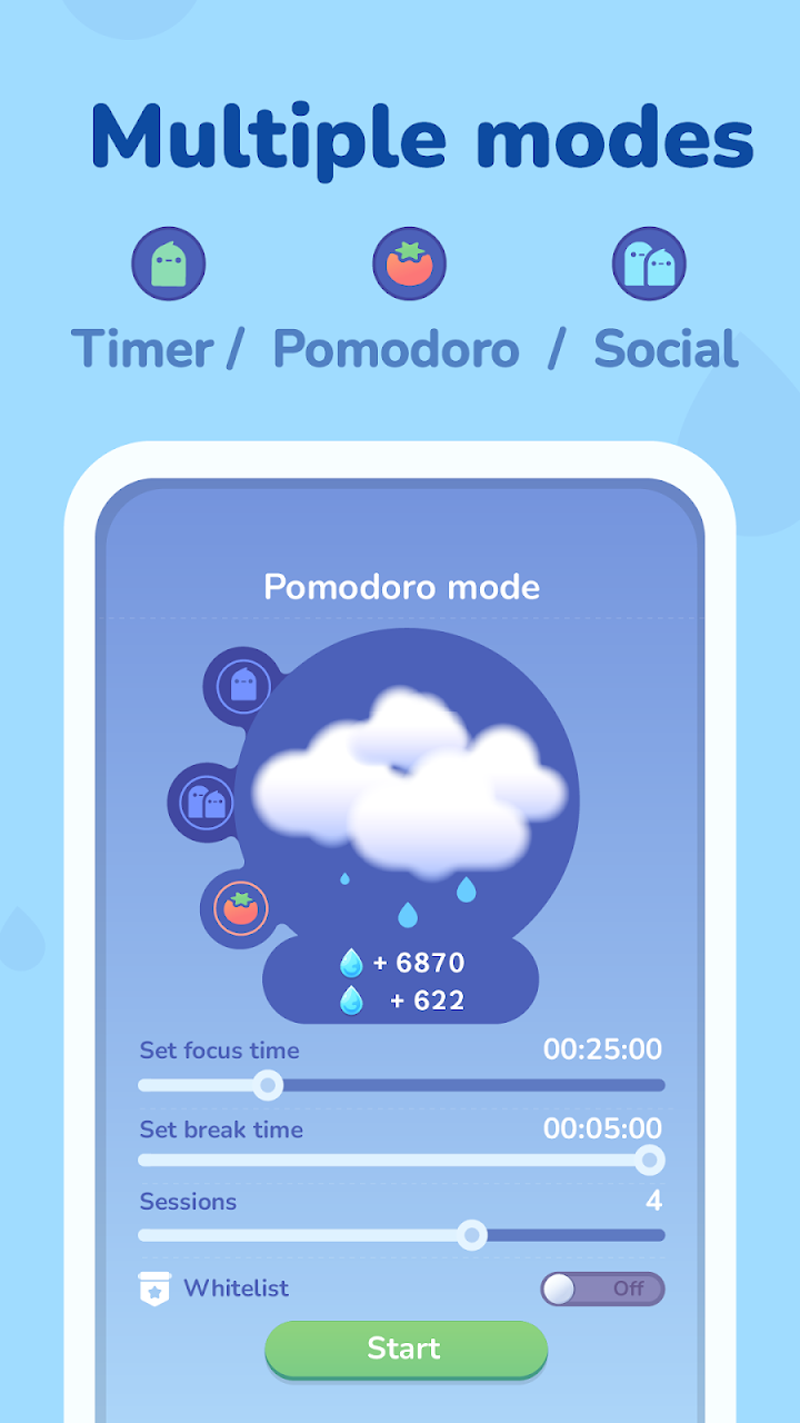 Focus Plant: Pomodoro Forest screenshot