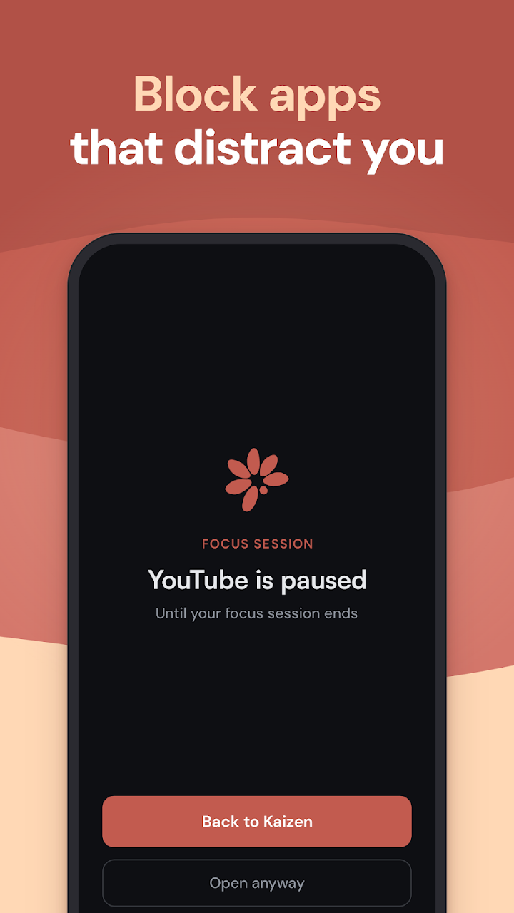 Kaizen: Focus & Study Timer screenshot